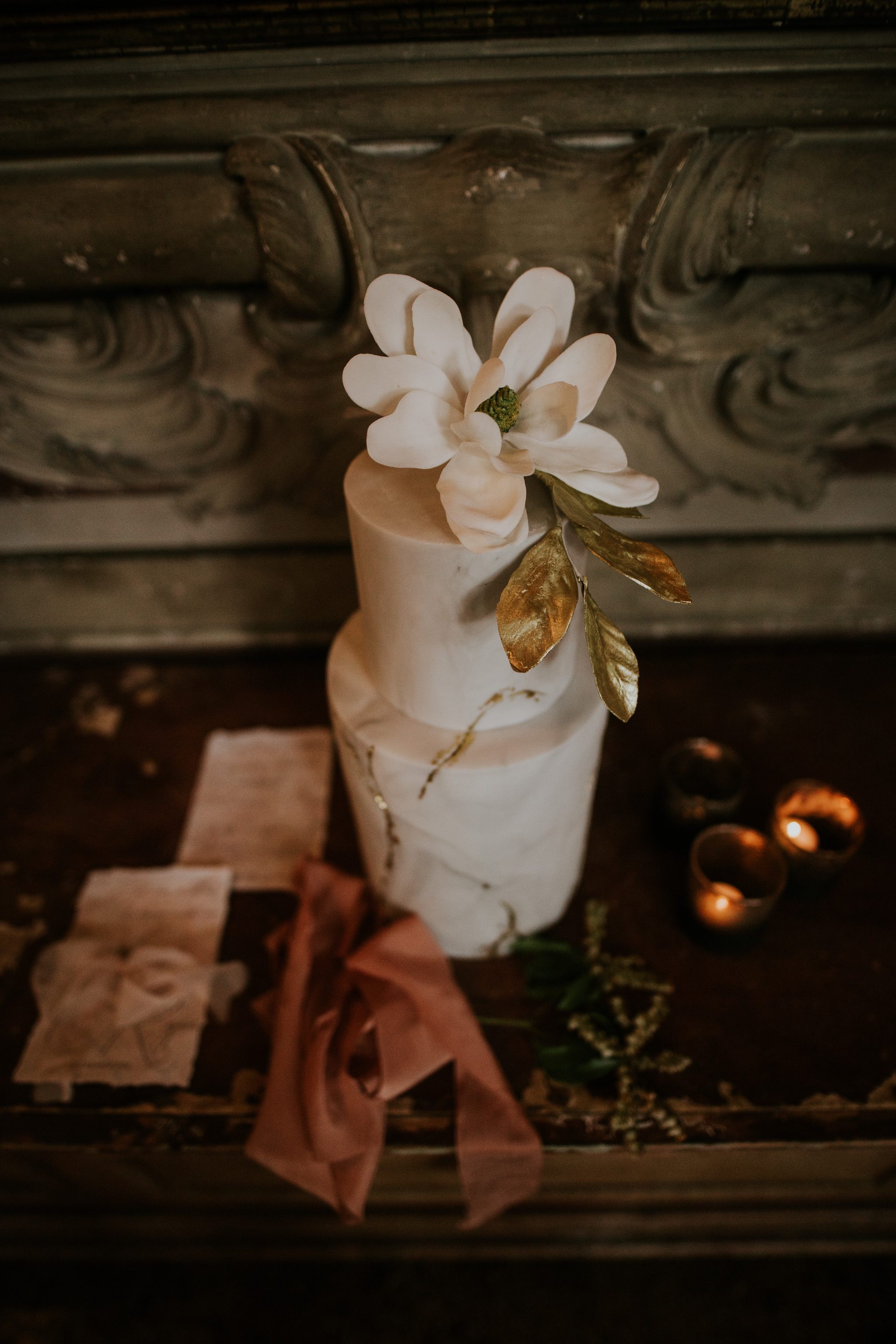 wedding cake by Edible Essence