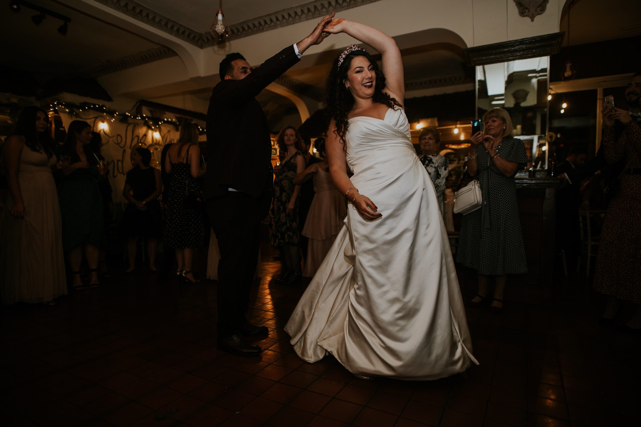 First dance as man and wife at PhoSmiths in London