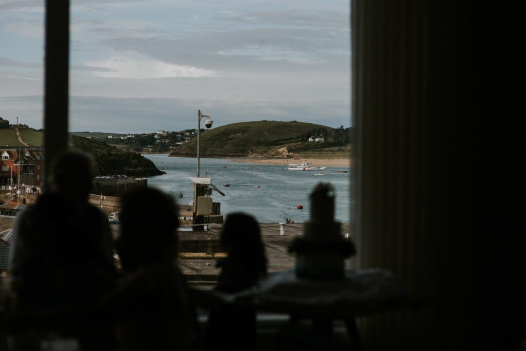 Views from the Marine Room at Padstow Harbour Hotel