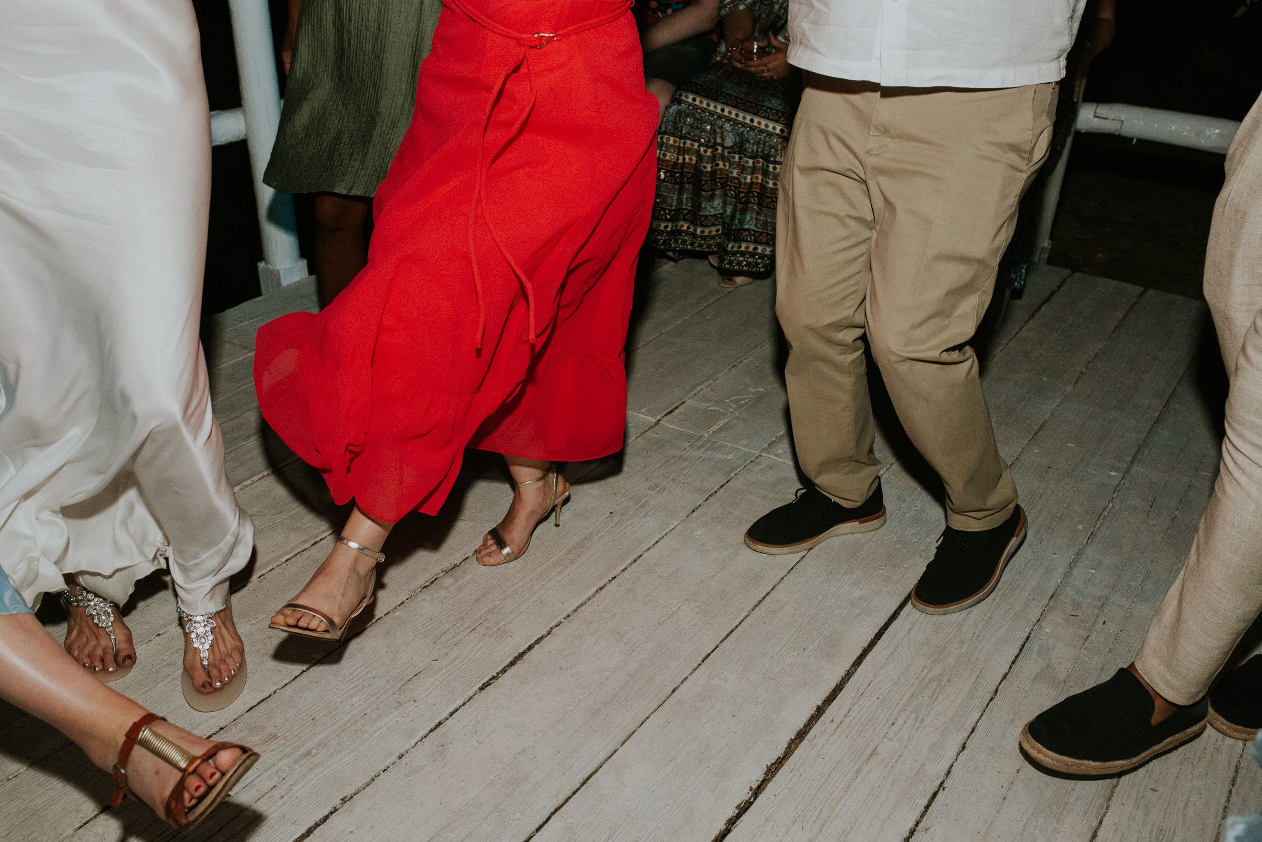 Guests dance to 'Zorba the Greek' at a wedding on the Athenian Coast in Greece